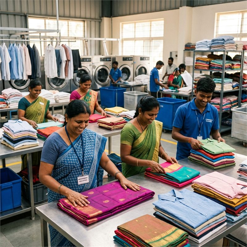 Our Story - The Amlan Laundry Team & Facility